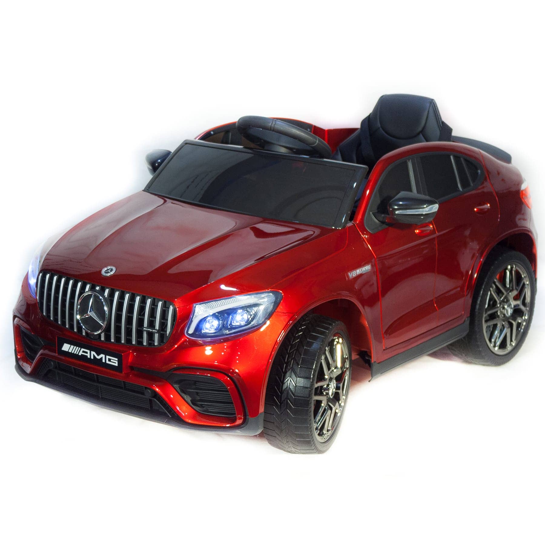 картинка Джип Mercedes Benz GLC 63S Coupe Красный краска 