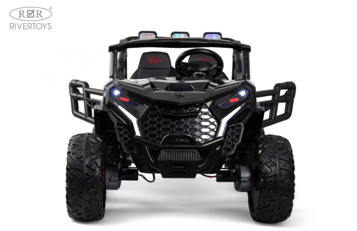 картинка Детский электромобиль K555KK 4WD 24V черный 