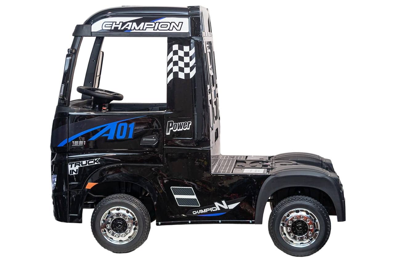 картинка Грузовик Truck HL358 черный краска 