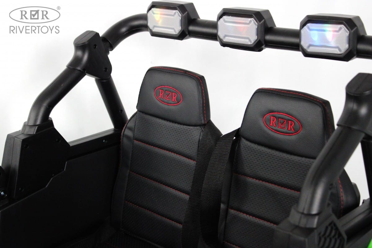 картинка Детский электромобиль K555KK 4WD 24V черный 