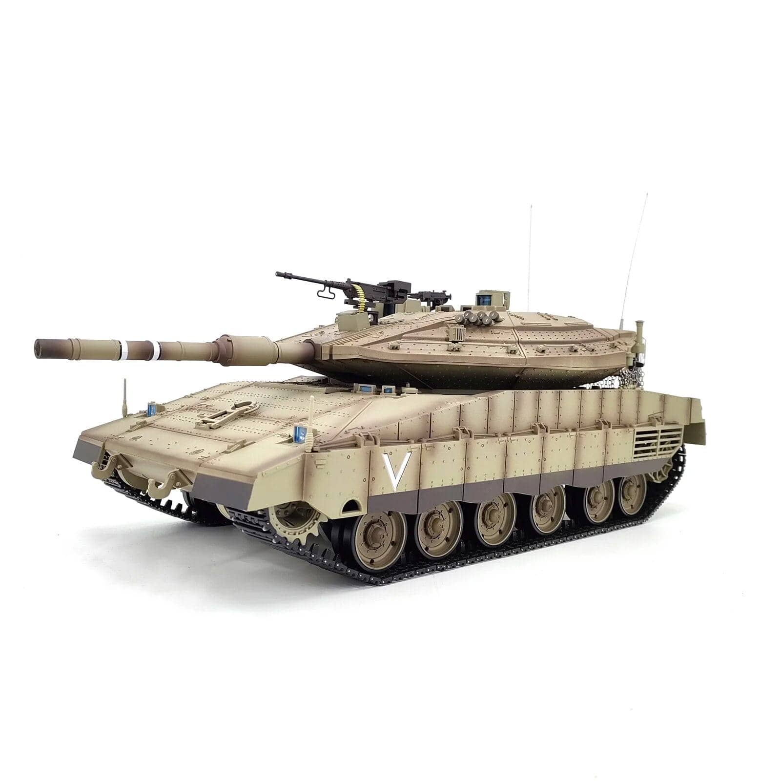 картинка Радиоуправляемый танк Heng Long Merkava MK4 V7.0 масштаб 1:16 2.4G - 3958-1-V7 