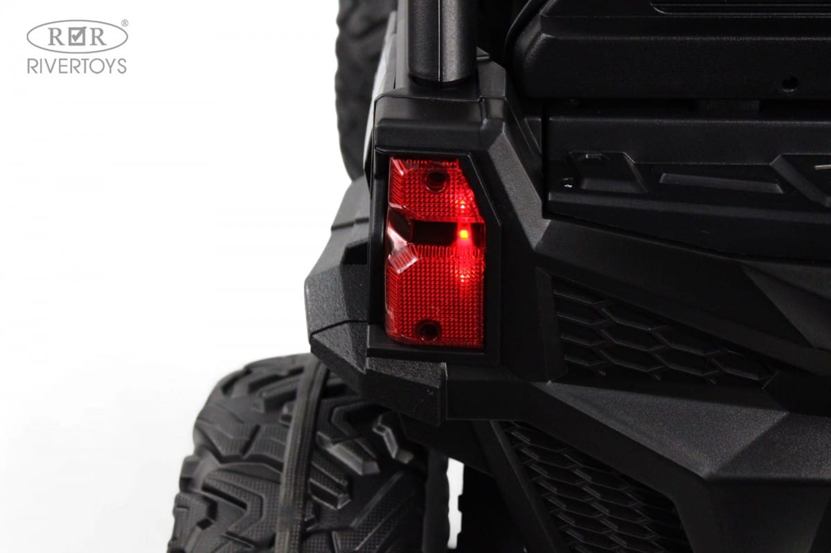 картинка Детский электромобиль K555KK 4WD 24V черный 
