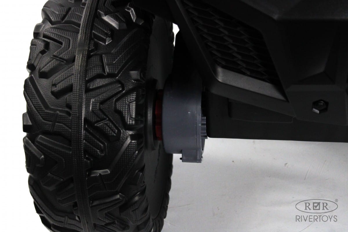 картинка Детский электромобиль K555KK 4WD 24V черный 
