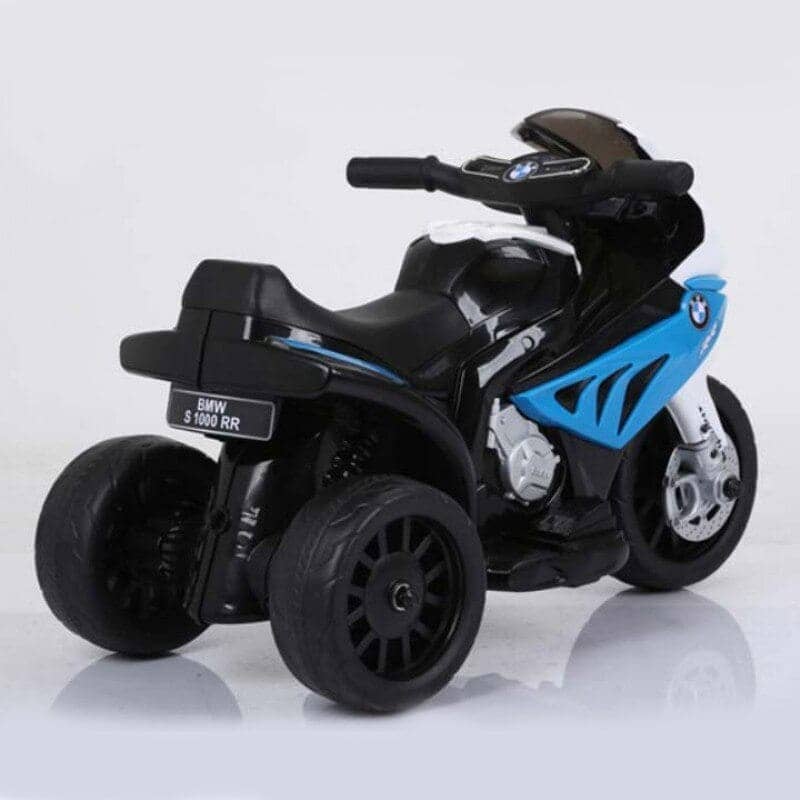 картинка Детский электромотоцикл BMW S1000RR Blue (трицикл, 6V) - JT5188-BLUE 