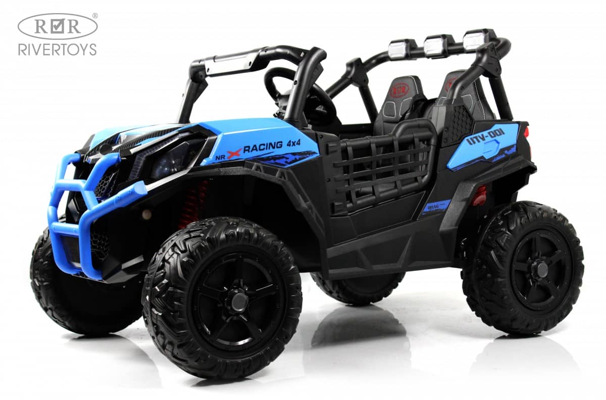 картинка Детский электромобиль K777KK 4WD синий 
