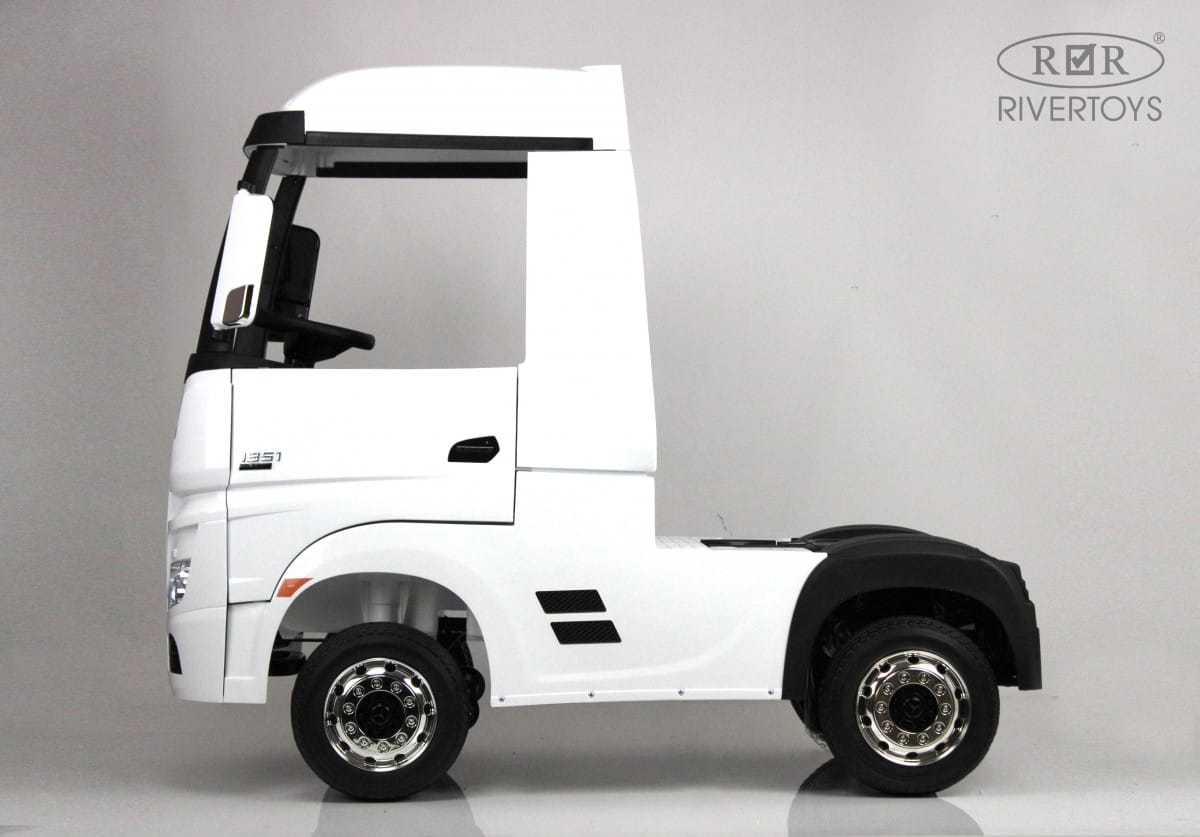 картинка Детский электромобиль Mercedes-Benz Actros 4WD (HL358) белый 