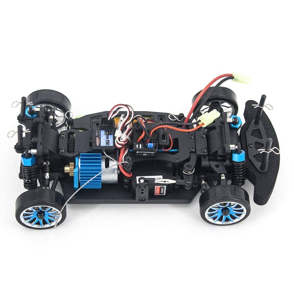 картинка Радиоуправляемая машина для дрифта HSP FlyingFish2 BMW Drift Car 4WD 1:16 2.4G - 94163-16303 