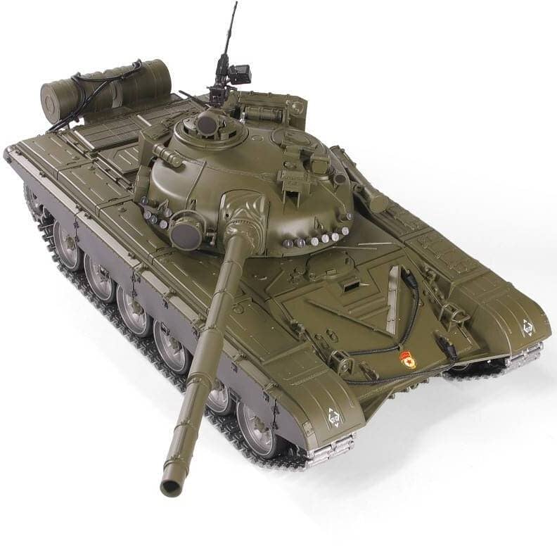 картинка Радиоуправляемый танк Heng Long Т-72 MS version V7.0 масштаб 1:16 RTR 2.4GHz - 3939-1UpgA 