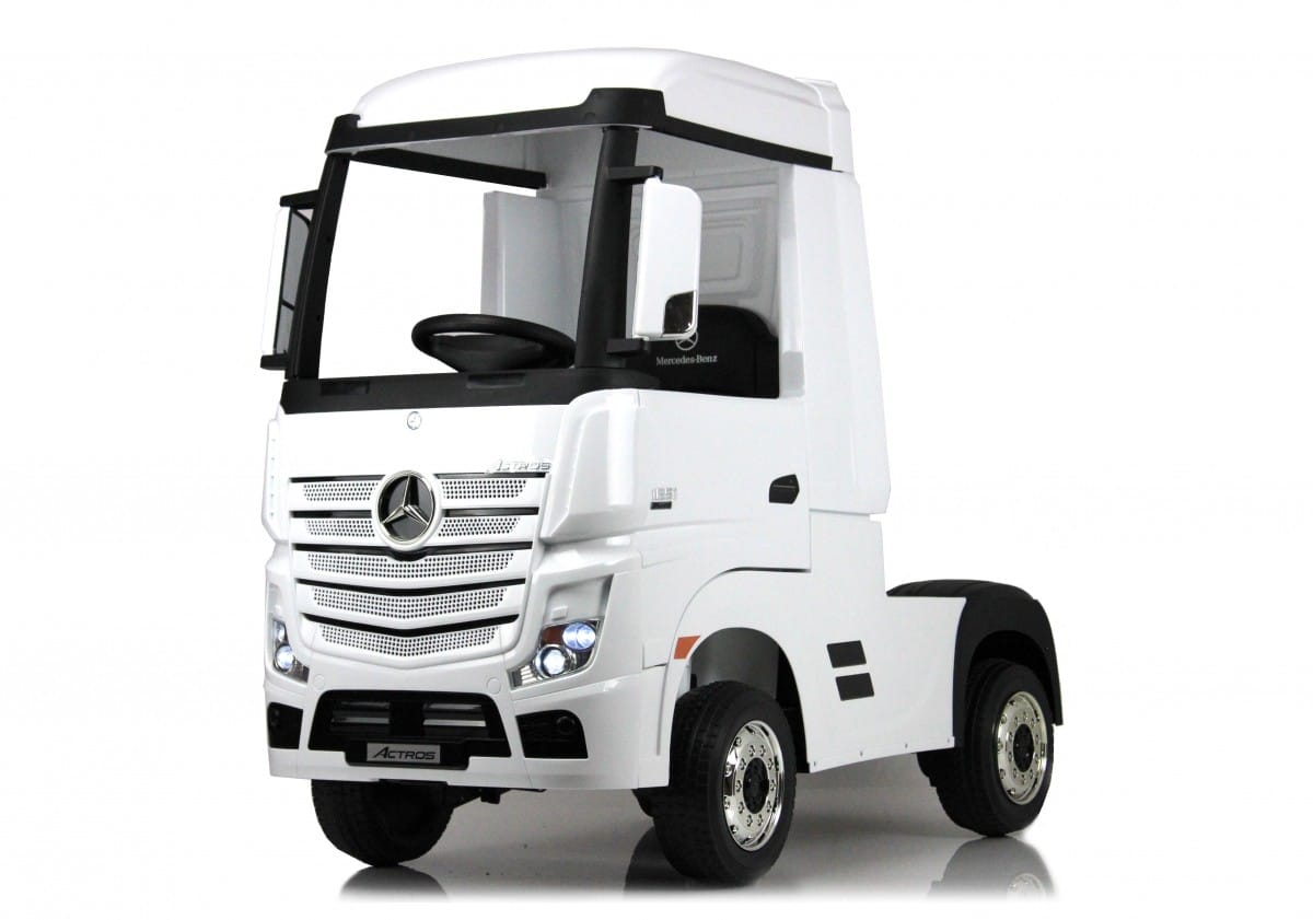 картинка Детский электромобиль Mercedes-Benz Actros 4WD (HL358) белый 