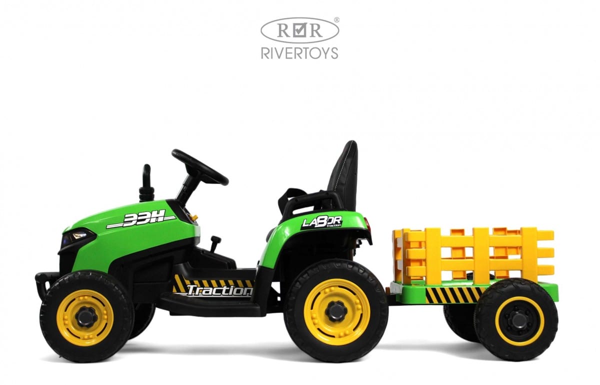 картинка Детский электромобиль K111KK зеленый 