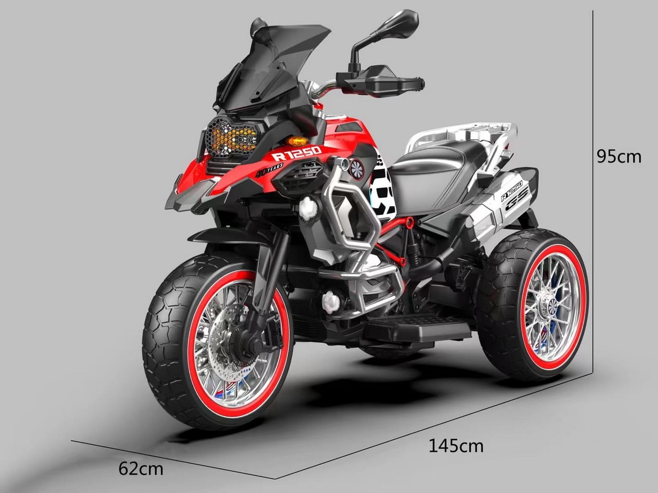 картинка Трицикл YHD3078 Красный 