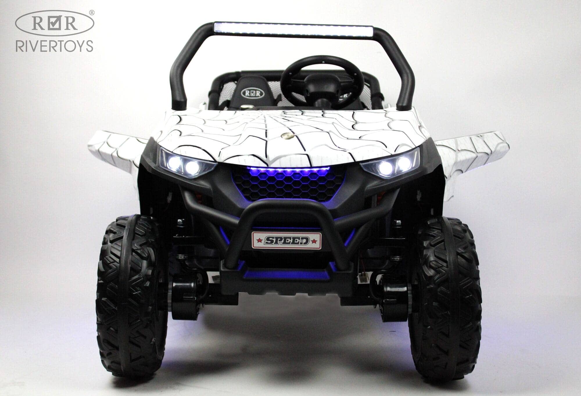 картинка Детский электромобиль T777TT 4WD белый Spider 