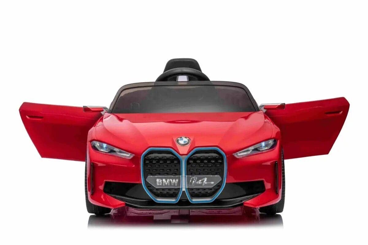 картинка Детский электромобиль BMW I4 (полный привод, 12V) - JE1009-RED 