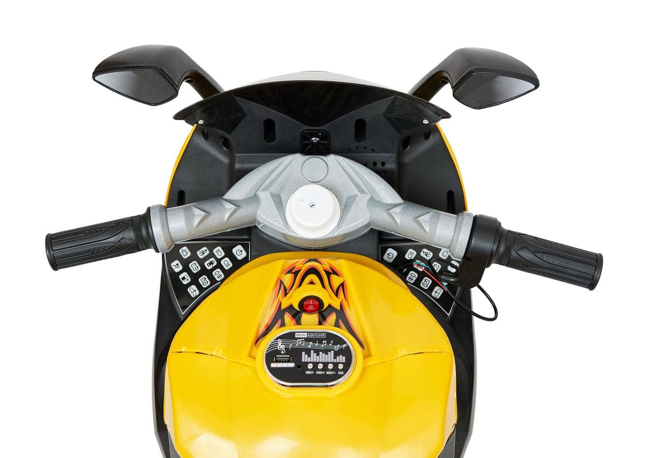 картинка Мотоцикл Moto 6049 Желтый 