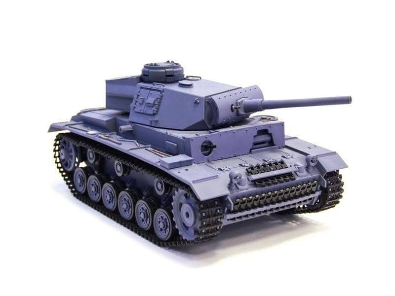 картинка Радиоуправляемый танк Heng Long Panzerkampfwagen III (Германия) V7.0 масштаб 1:16 - 3848-1 V7.0 