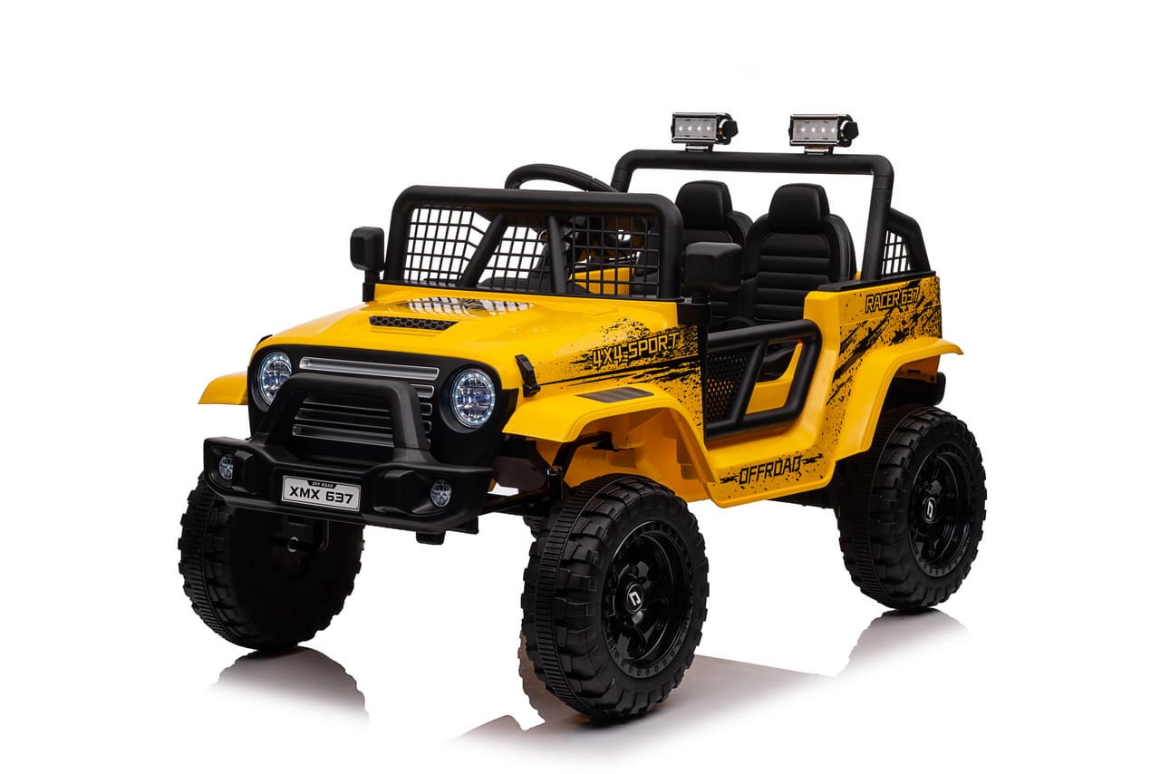 картинка Джип Jeep Rubicon ХМХ 637 Желтый 