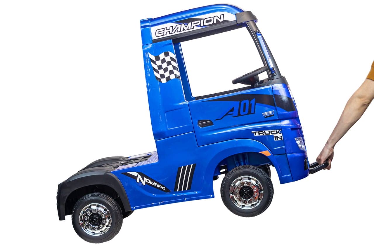 картинка Грузовик Truck HL358 синий краска 