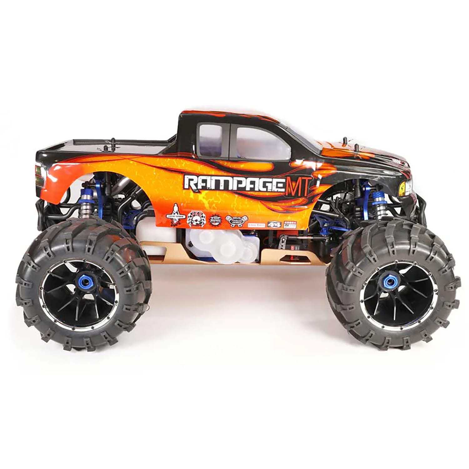 картинка Радиоуправляемый бензиновый монстр HSP Skeleton 4WD 1:5 - 94050-14050-O 