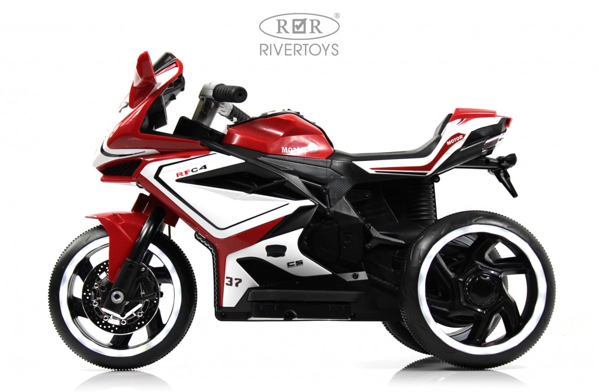 картинка Детский электромотоцикл K222AM красный 