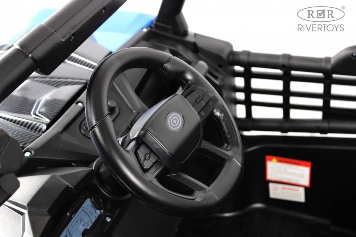 картинка Детский электромобиль K777KK 4WD синий 
