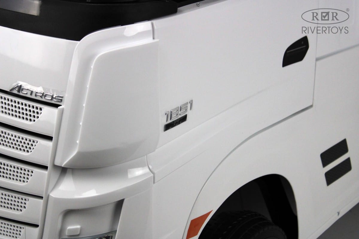 картинка Детский электромобиль Mercedes-Benz Actros 4WD (HL358) белый 