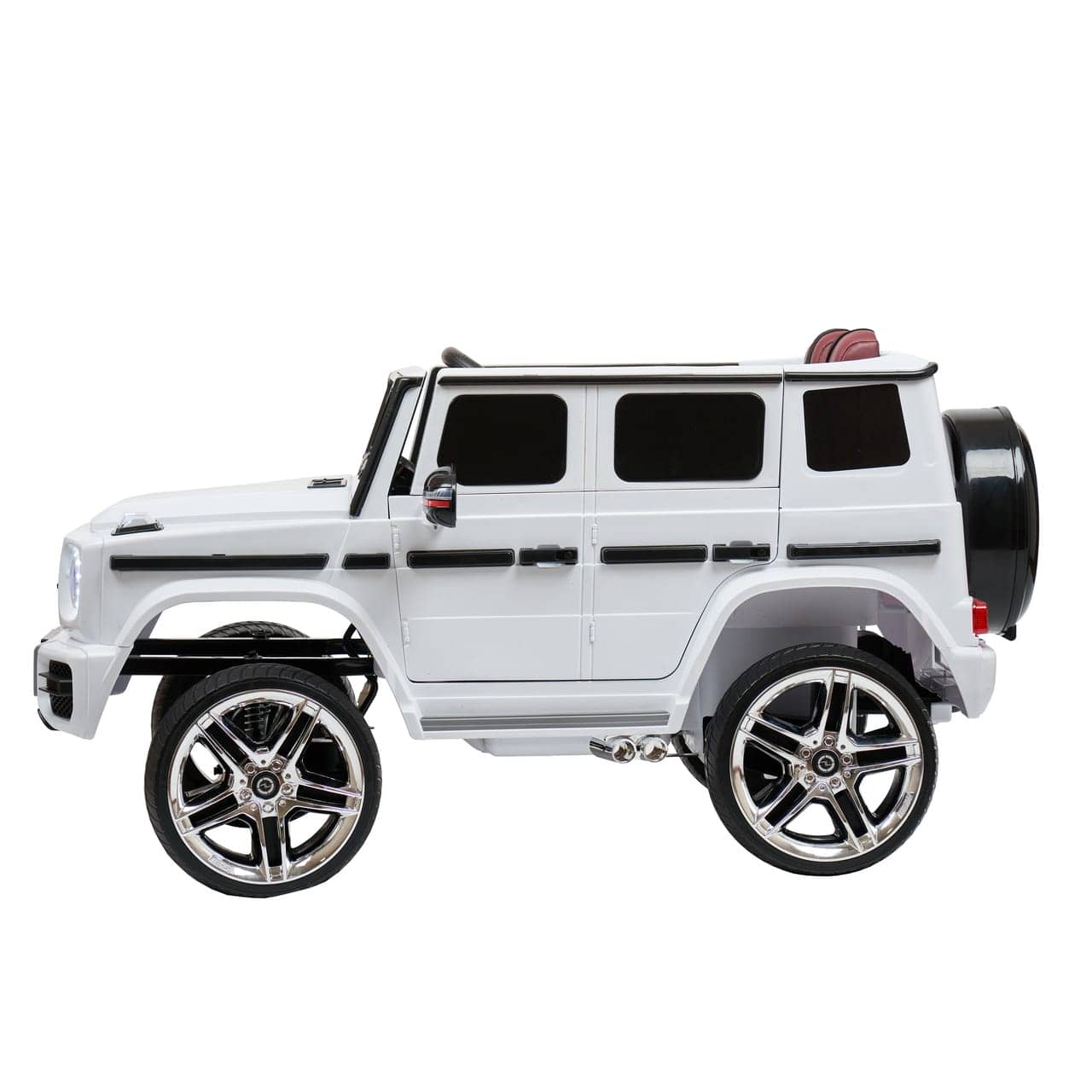 картинка Джип Mercedes Benz G63 (высокая дверь) Белый 