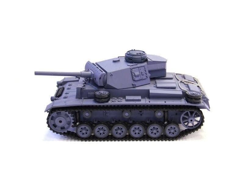 картинка Радиоуправляемый танк Heng Long Panzerkampfwagen III (Германия) V7.0 масштаб 1:16 - 3848-1 V7.0 