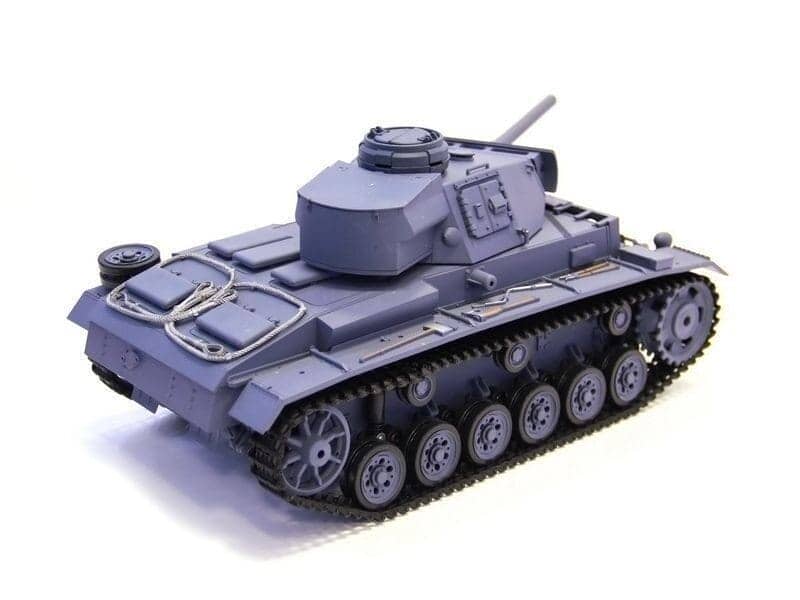 картинка Радиоуправляемый танк Heng Long Panzerkampfwagen III (Германия) V7.0 масштаб 1:16 - 3848-1 V7.0 