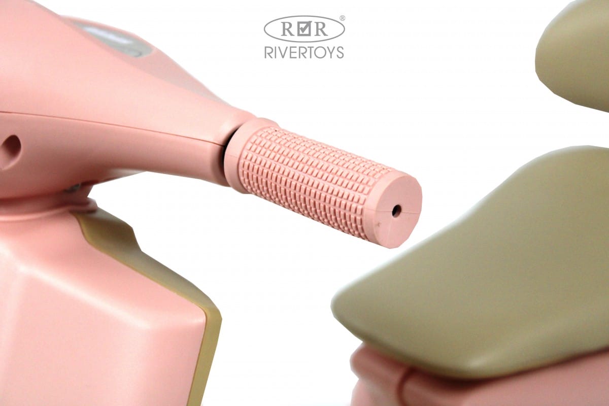 картинка Детский электроскутер K444PX-A розовый 