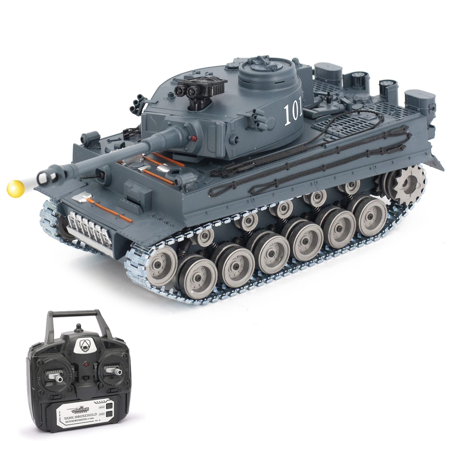 картинка Радиоуправляемый танк R-WINGS German Tiger - RWG021-812-PRO 