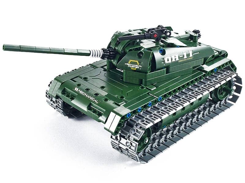 картинка Радиоуправляемый конструктор танк QiHui Technics 4CH 2.4G 453 деталей - QH8011 