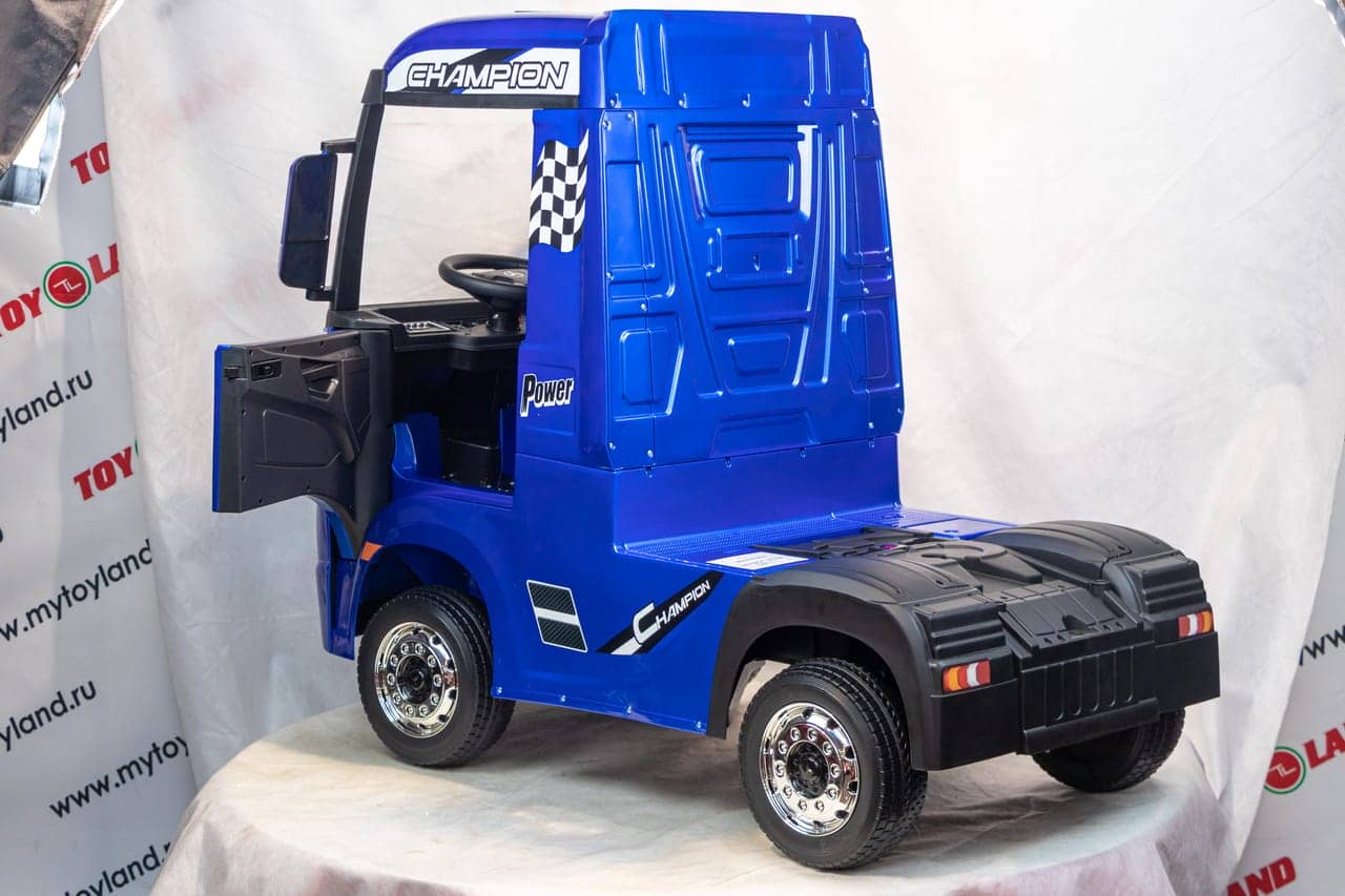 картинка Грузовик Truck HL358 синий краска 