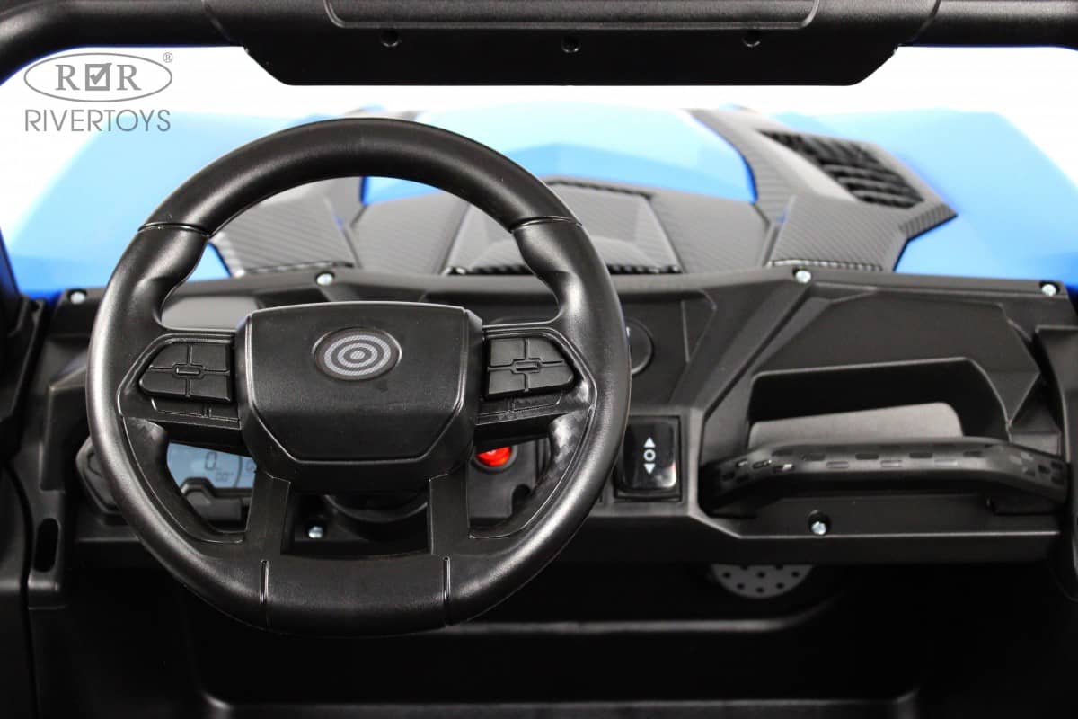 картинка Детский электромобиль K777KK 4WD синий 