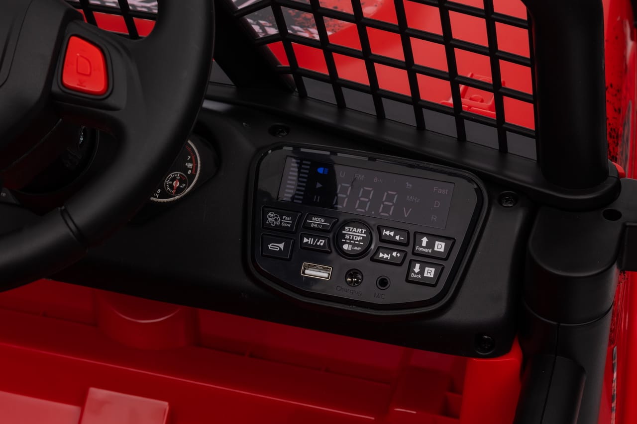картинка Джип Jeep Rubicon ХМХ 637 Красный 
