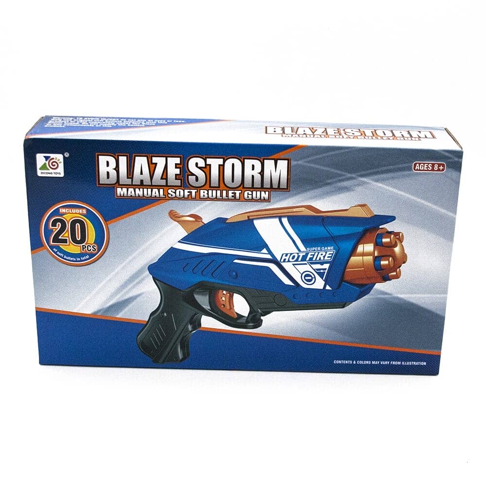 картинка Пистолет "BlazeStorm" с мягкими пулями - 7063 