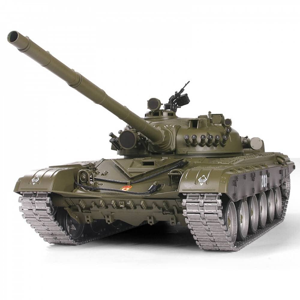 картинка Радиоуправляемый танк Heng Long Т-72 MS version V7.0 масштаб 1:16 RTR 2.4GHz - 3939-1UpgA 