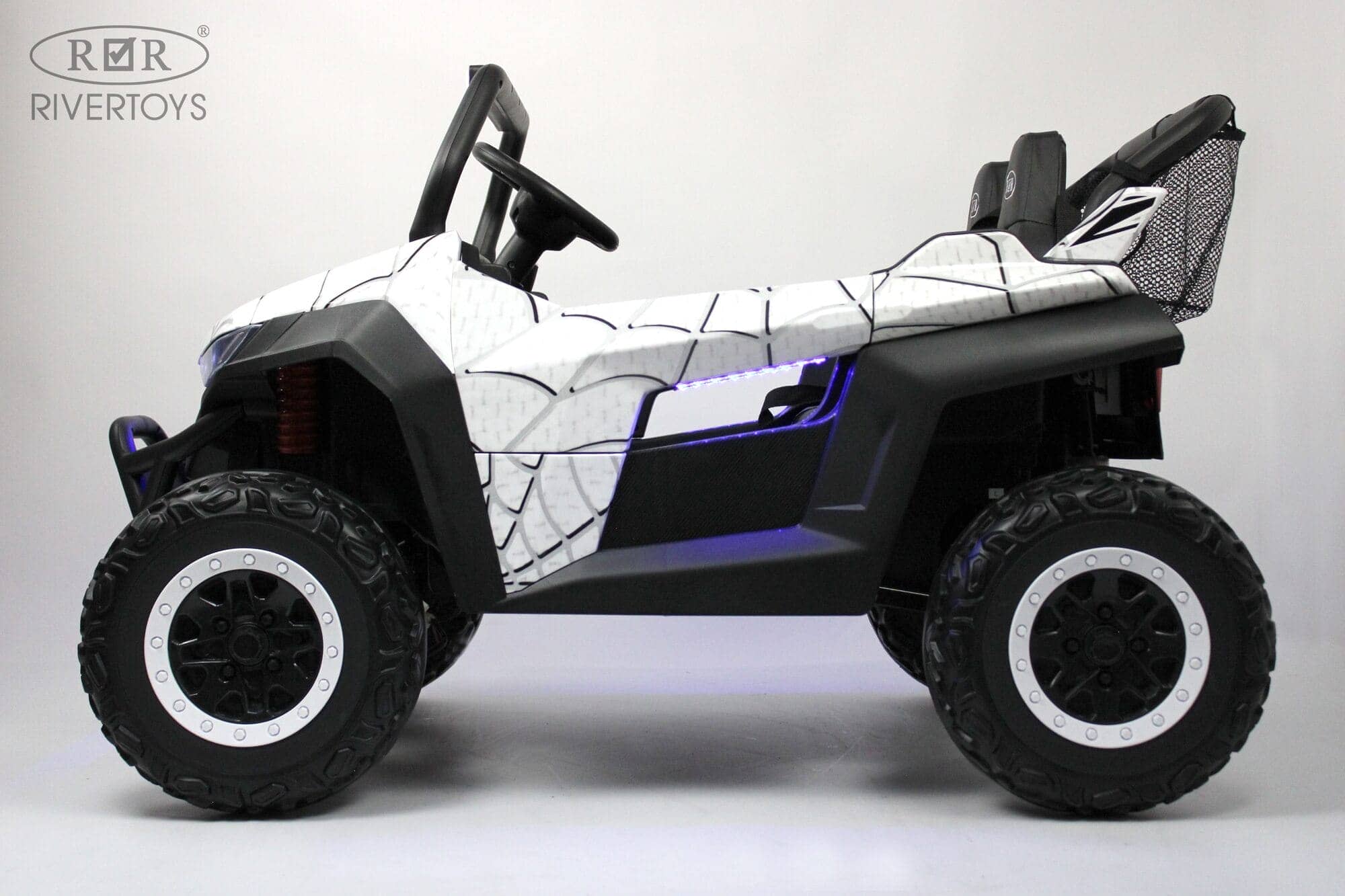 картинка Детский электромобиль T777TT 4WD белый Spider 