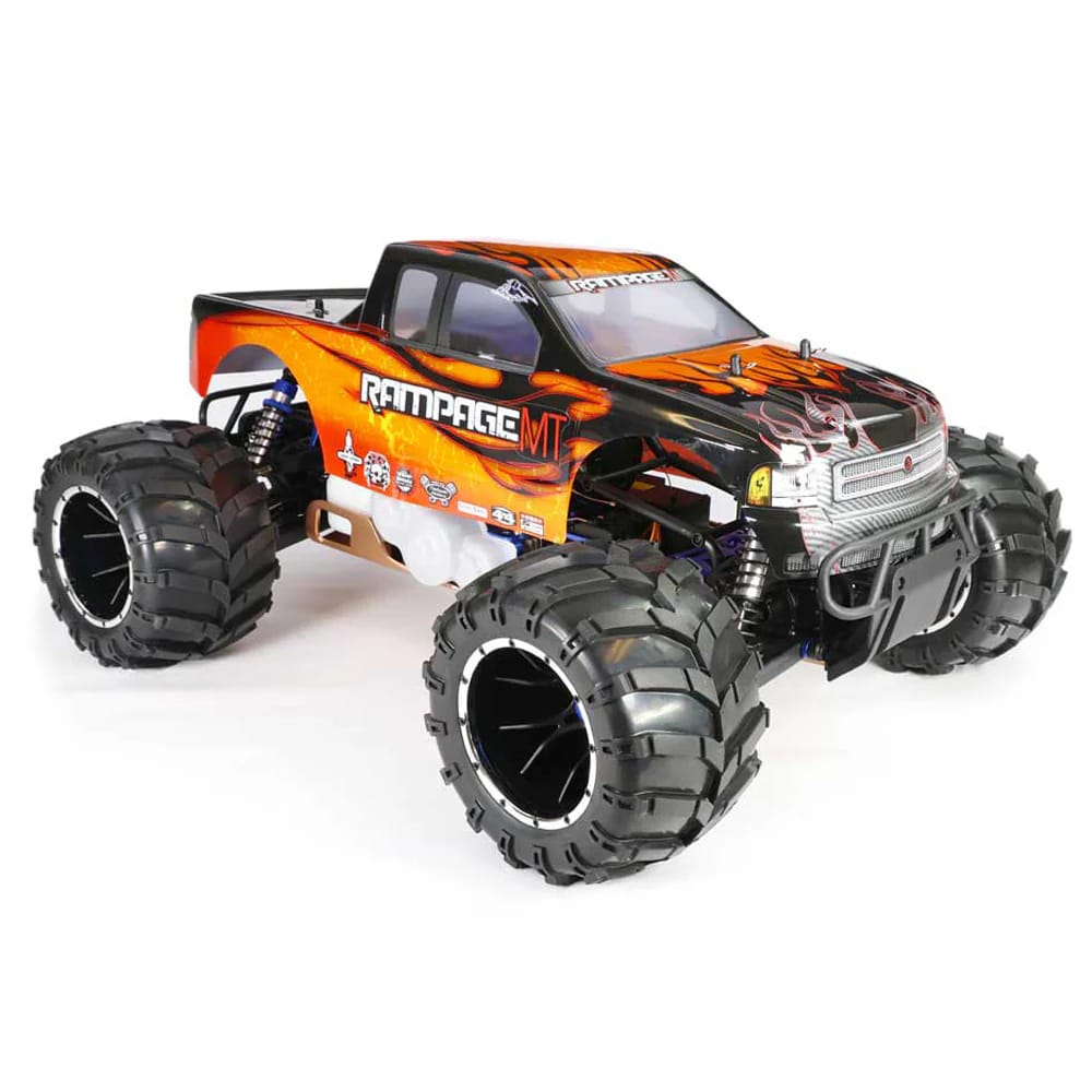 картинка Радиоуправляемый бензиновый монстр HSP Skeleton 4WD 1:5 - 94050-14050-O 