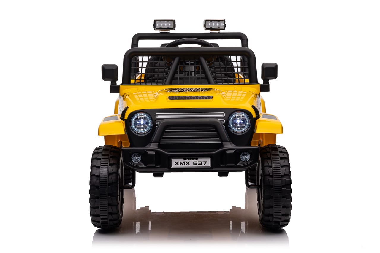картинка Джип Jeep Rubicon ХМХ 637 Желтый 